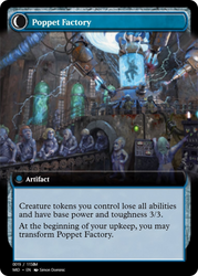 Poppet Stitcher // Poppet Factory (PRM-93918) - Magic Online Promos Foil