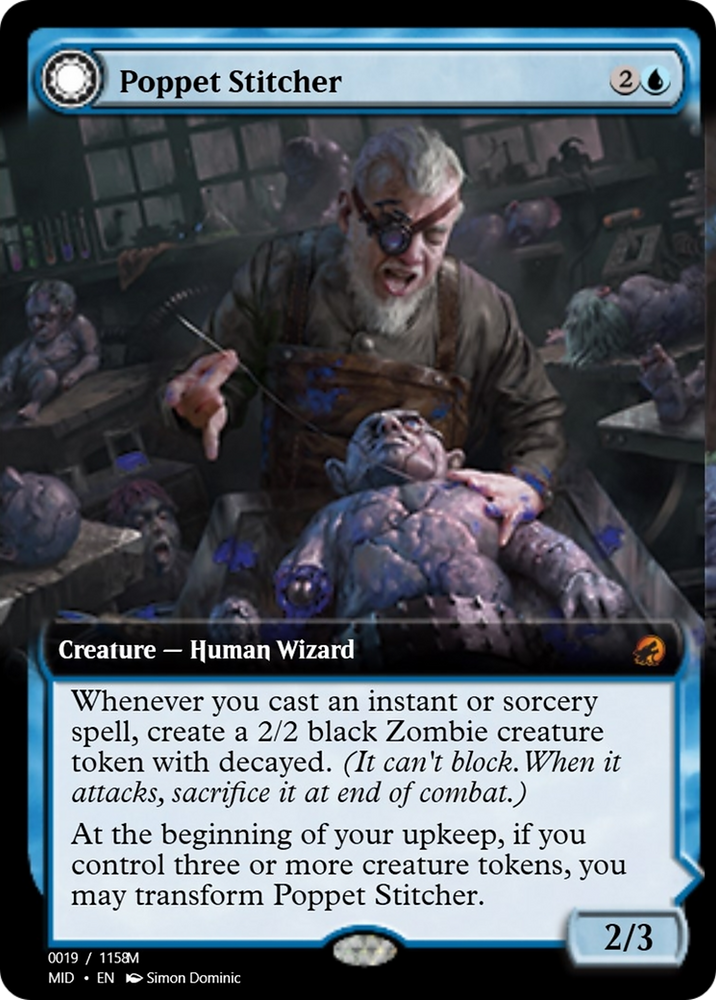 Poppet Stitcher // Poppet Factory (PRM-93918) - Magic Online Promos Foil