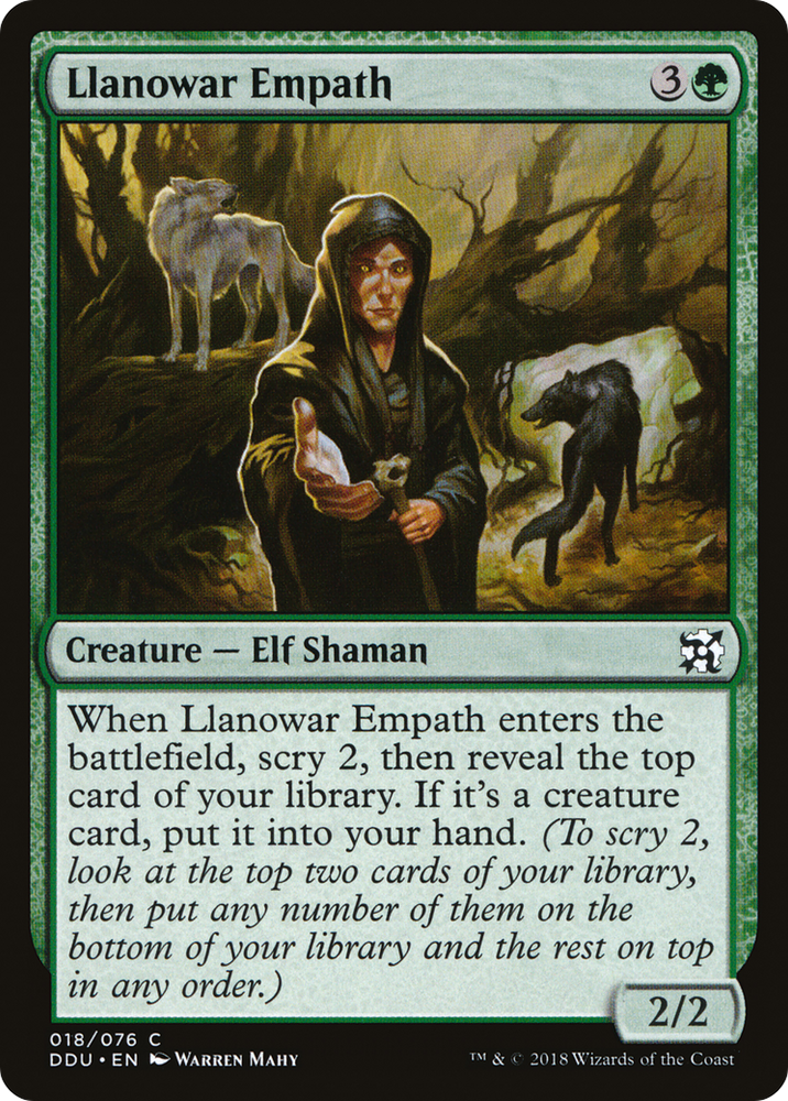 Llanowar Empath (DDU-018) - Duel Decks: Elves vs. Inventors