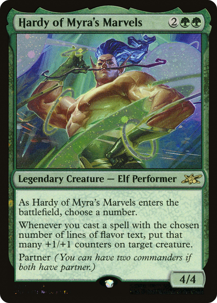 Hardy of Myra's Marvels (Galaxy Foil) (UNF-427) - Unfinity Foil