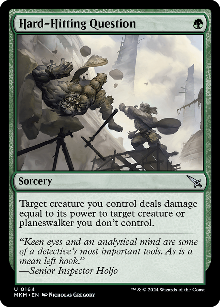 Hard-Hitting Question (MKM-164) - Murders at Karlov Manor
