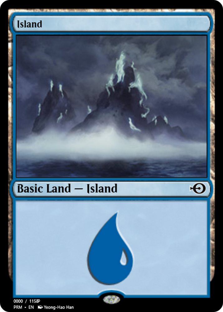 Island (PRM-81880) - Magic Online Promos Foil