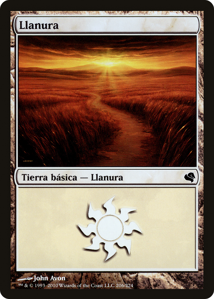 Plains (Spanish) - "Llanura" (206) (PS11-206) - Salvat 2011