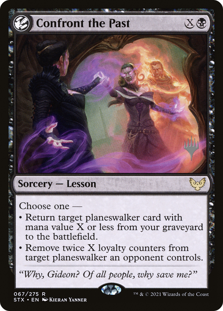 Confront the Past (PPSTX-067) - Strixhaven: School of Mages Promos: (lesson)