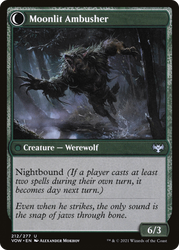 Oakshade Stalker (VOW-212) - Innistrad: Crimson Vow: (Double Faced Transform)