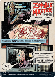 Zombie Master (SLD-1460) - Secret Lair Drop: (Full Art) (Borderless) Foil