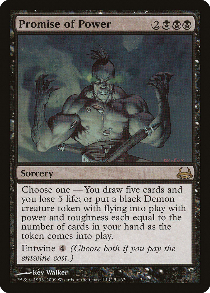 Promise of Power (DDC-054) - Duel Decks: Divine vs. Demonic