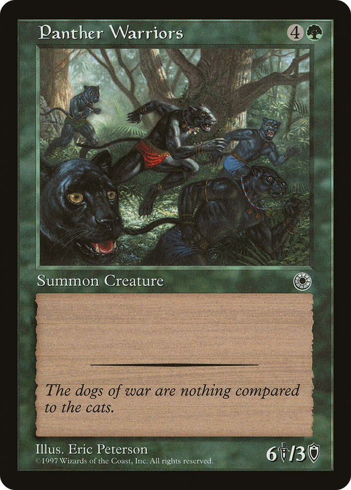 Panther Warriors (POR-) - Portal