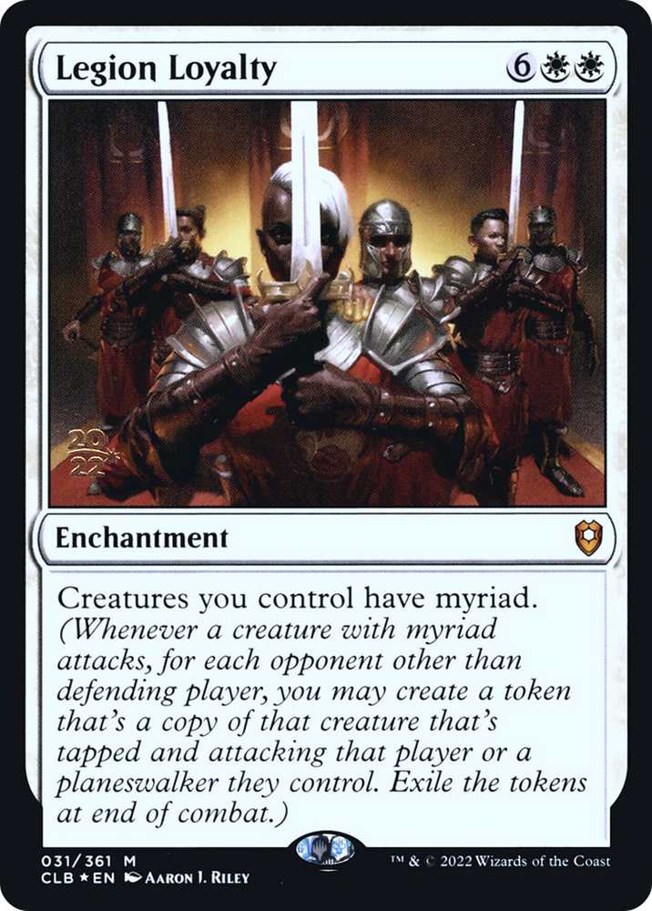 Legion Loyalty (PRE-31S) - Battle for Baldur's Gate Promos Foil