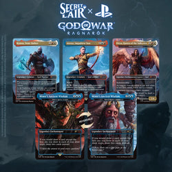 MTG Secret Lair x God of War: Norse, Traditional Foil Edition