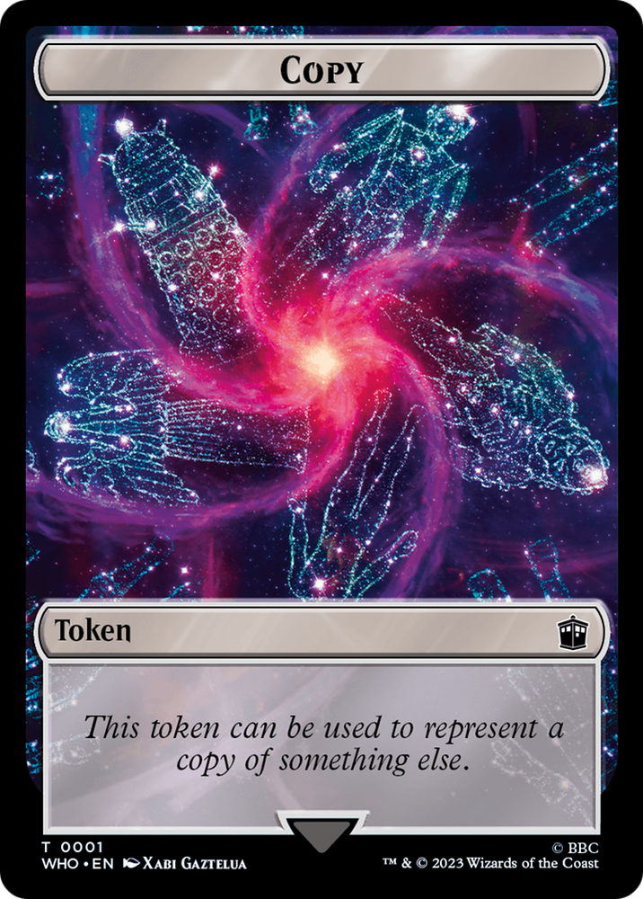 Copy (TWHO-001) - Doctor Who Tokens