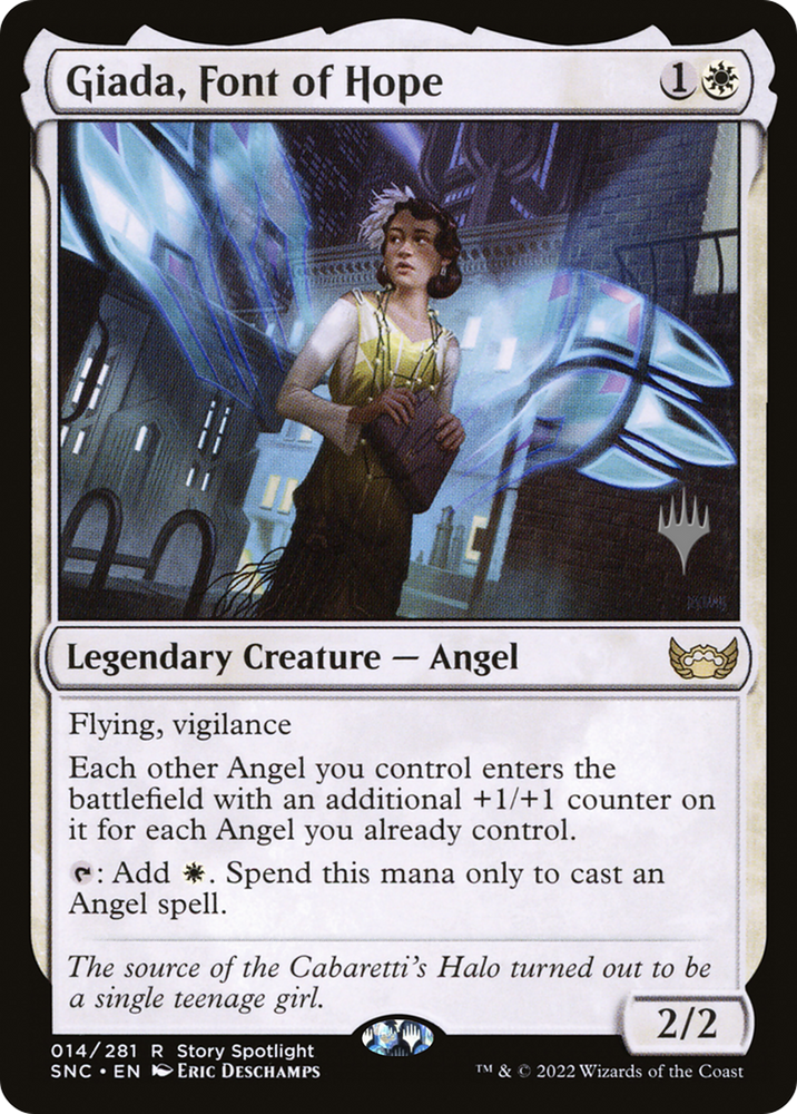 Giada, Font of Hope (PPSNC-14P) - Streets of New Capenna Promos Foil
