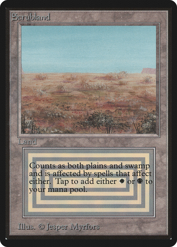 Scrubland (LEB-) - Limited Edition Beta