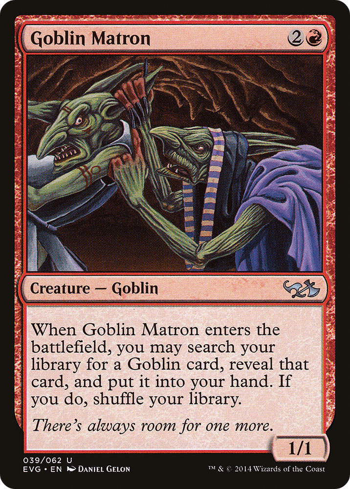 Goblin Matron (DD3-) - Duel Decks Anthology: Elves vs. Goblins