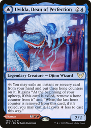 Uvilda, Dean of Perfection (STX-160) - Strixhaven: School of Mages Foil
