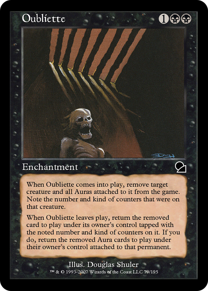 Oubliette (ME1-079) - Masters Edition Foil