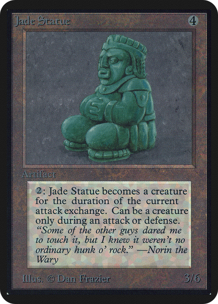 Jade Statue (LEA-253) - Limited Edition Alpha