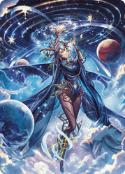 Omniscience // Omniscience (AWOE-078) - Wilds of Eldraine Art Series (Borderless) Foil