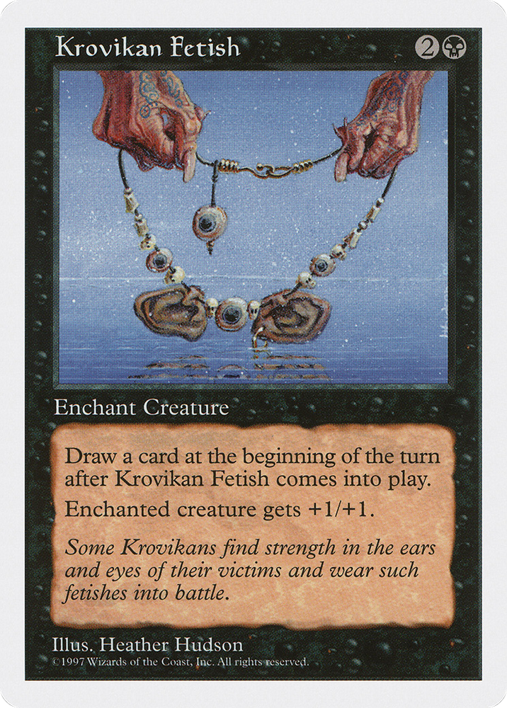 Krovikan Fetish (5ED-172) - Fifth Edition