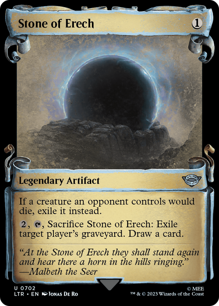 Stone of Erech (Showcase Scrolls) (LTR-702) - The Lord of the Rings: Tales of Middle-earth: (Showcase)