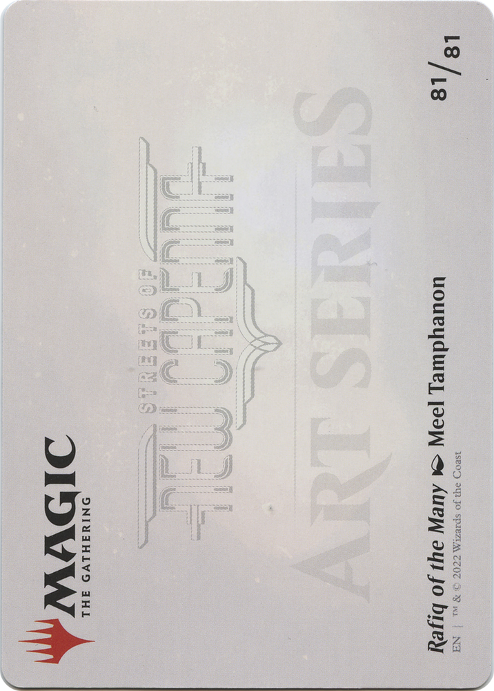Rafiq of the Many // Rafiq of the Many (ASNC-081) - New Capenna Art Series (Borderless)