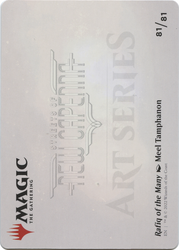 Rafiq of the Many // Rafiq of the Many (ASNC-081) - New Capenna Art Series (Borderless) Foil