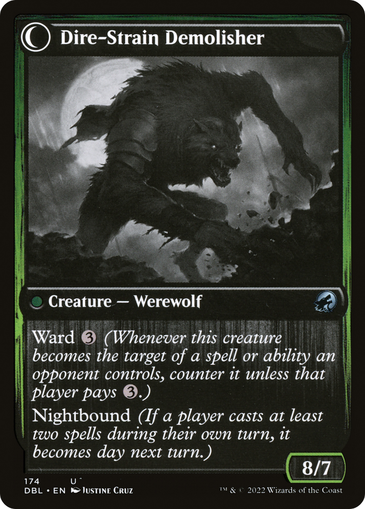 Burly Breaker (DBL-174) - Innistrad: Double Feature: (Double Faced Transform)