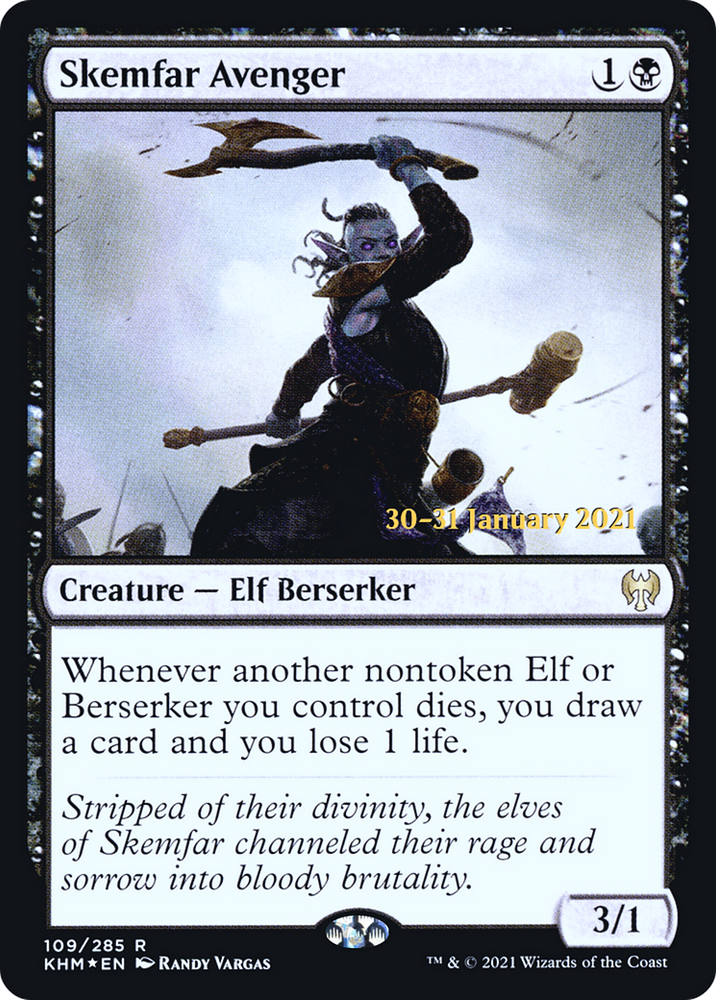 Skemfar Avenger (PRE-109) - Kaldheim Promos Foil
