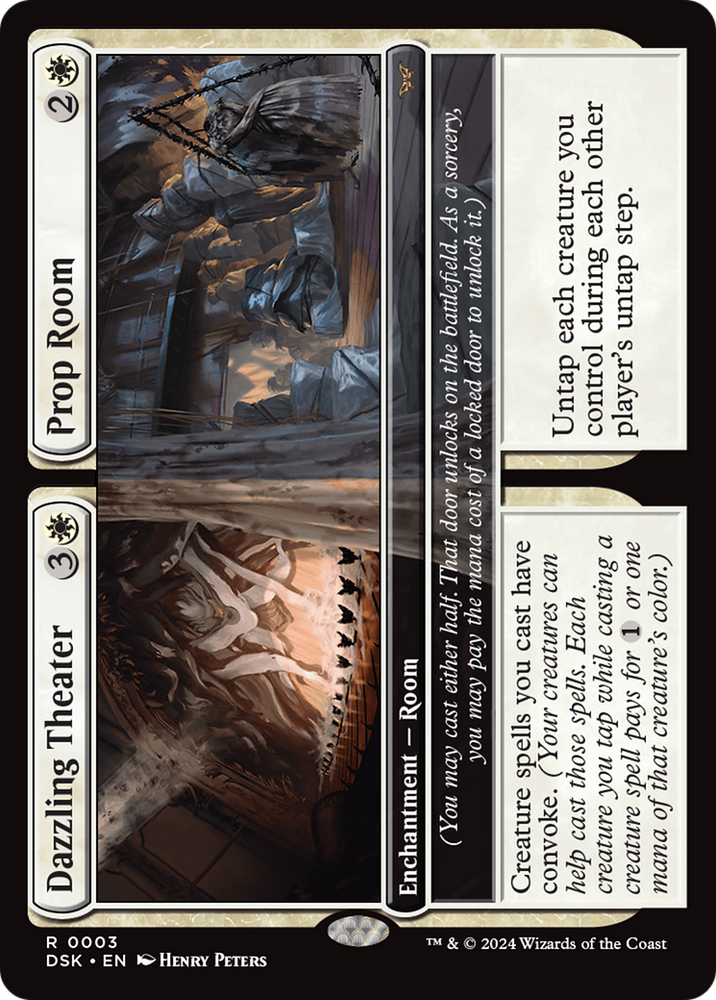 Dazzling Theater // Prop Room (DSK-003) - Duskmourn: House of Horror Foil