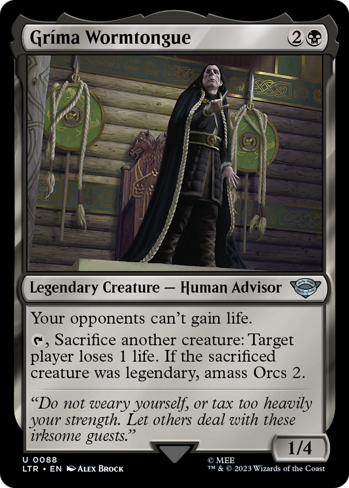 Grima Wormtongue (LTR-088) - The Lord of the Rings: Tales of Middle-earth