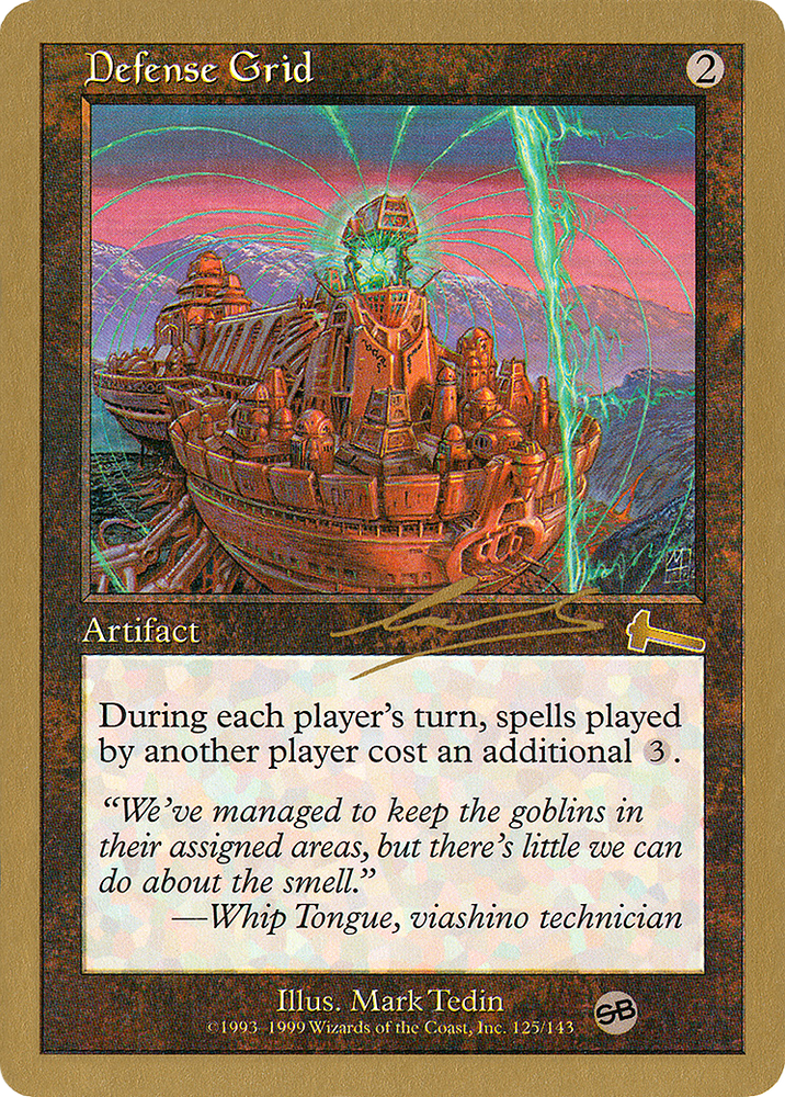 Defense Grid - 2000 Nicolas Labarre (ULG) (SB) (WCD-) - World Championship Decks 2000