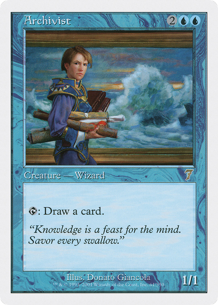 Archivist (7ED-061) - Seventh Edition