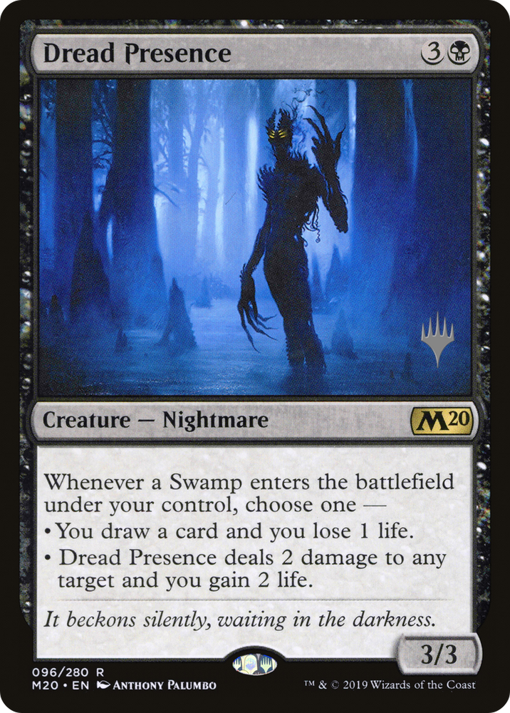 Dread Presence (PPM20-096) - Core Set 2020 Promos Foil