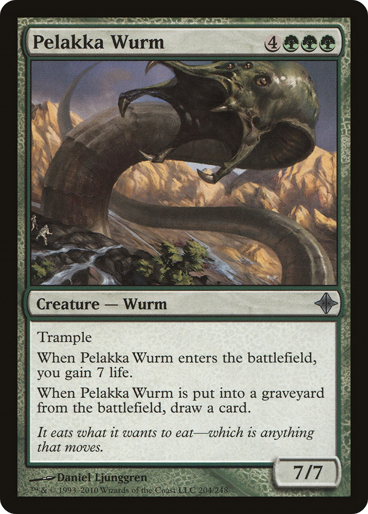 Pelakka Wurm (ROE-204) - Rise of the Eldrazi Foil