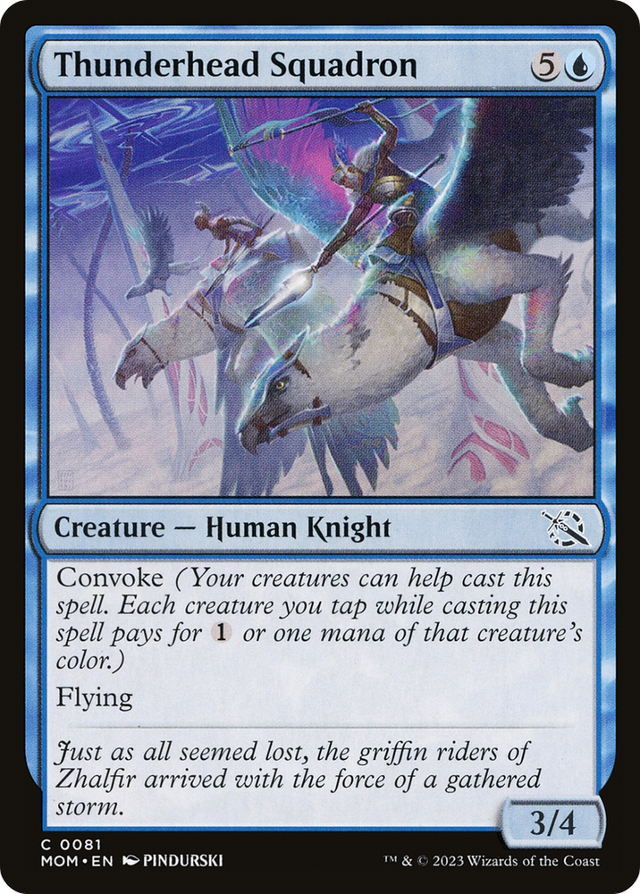 Thunderhead Squadron (MOM-081) - March of the Machine