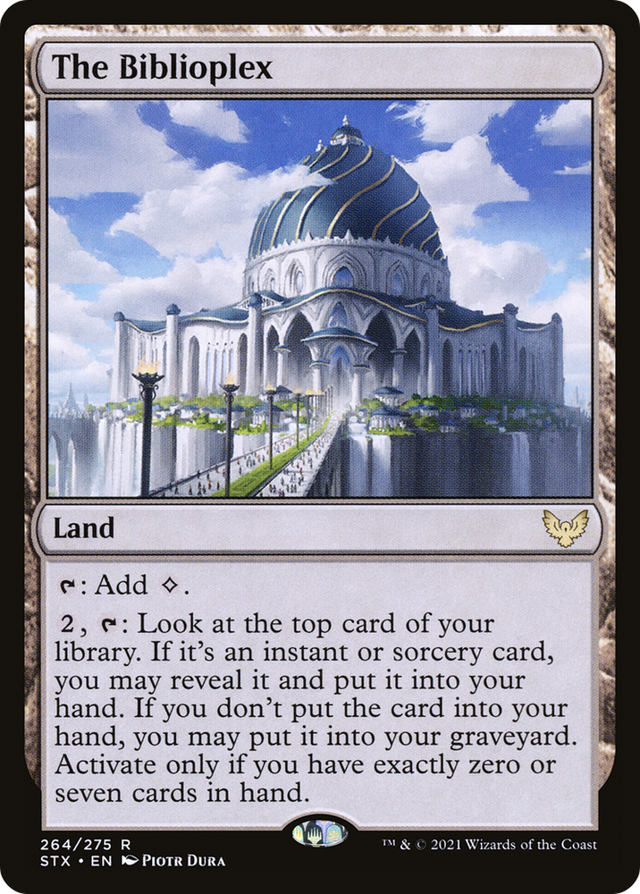 The Biblioplex (STX-264) - Strixhaven: School of Mages Foil
