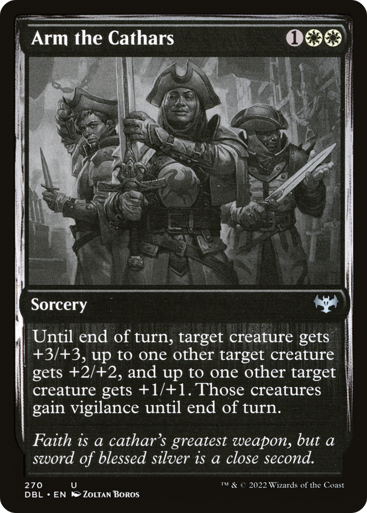 Arm the Cathars (DBL-270) - Innistrad: Double Feature