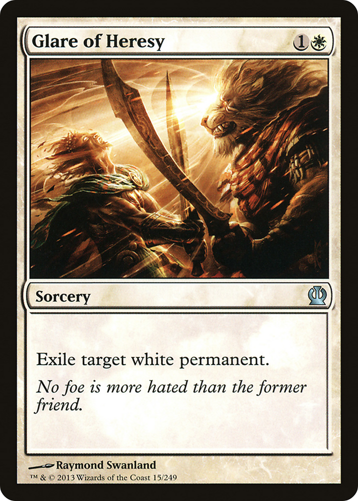 Glare of Heresy (THS-015) - Theros