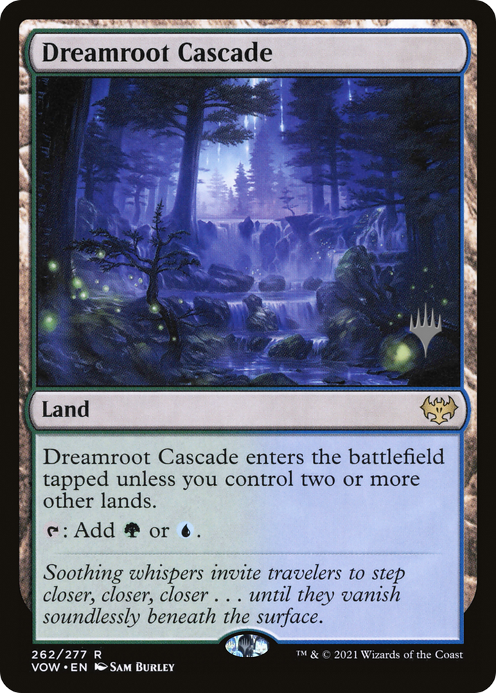 Dreamroot Cascade (PPDMU-262P) - Innistrad: Crimson Vow Promos Foil