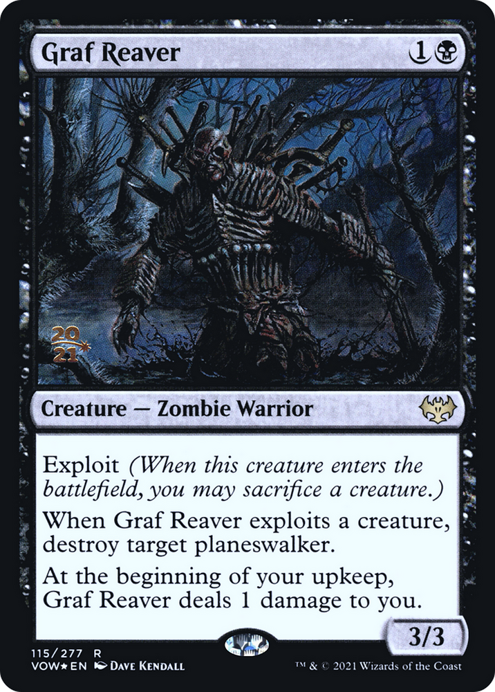 Graf Reaver (PRE-115S) - Innistrad: Crimson Vow Promos Foil