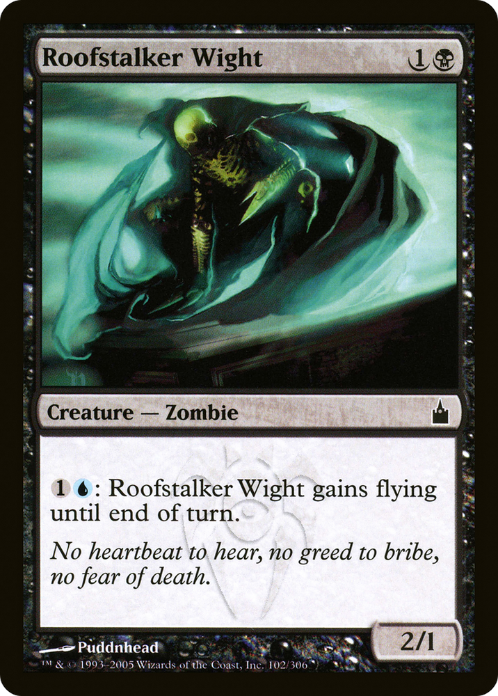 Roofstalker Wight (RAV-102) - Ravnica: City of Guilds Foil