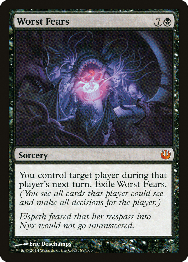 Worst Fears (JOU-087) - Journey into Nyx Foil