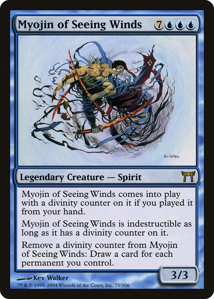 Myojin of Seeing Winds (CHK-075) - Champions of Kamigawa