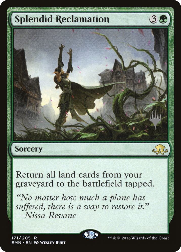 Splendid Reclamation (PPIKO-171P) - Eldritch Moon Promos Foil