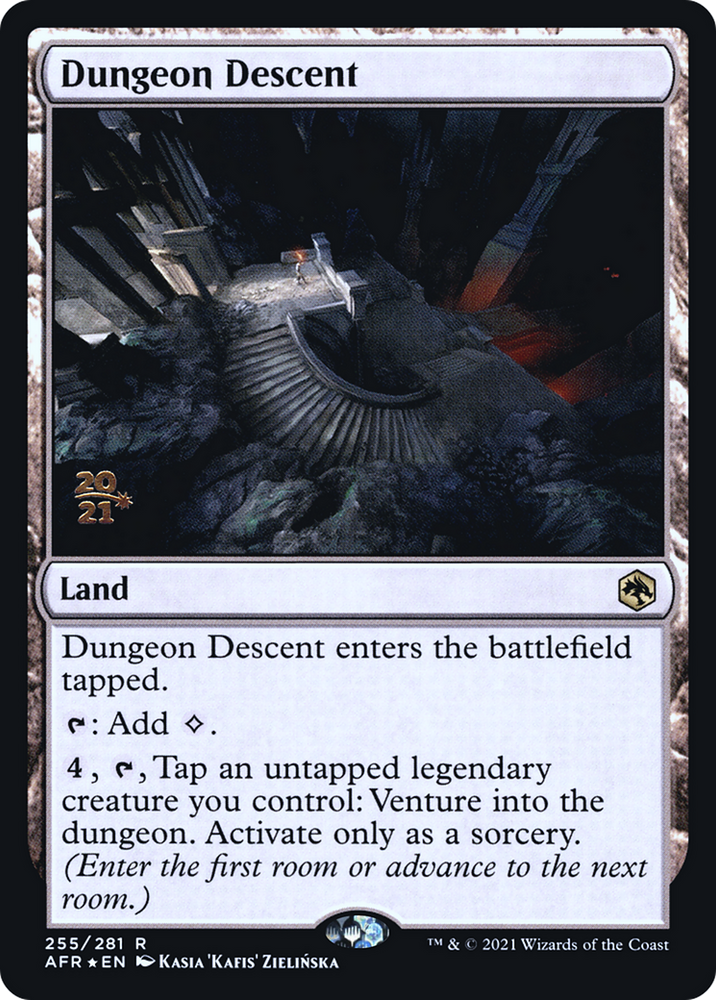 Dungeon Descent (PRE-255) - Adventures in the Forgotten Realms Promos Foil