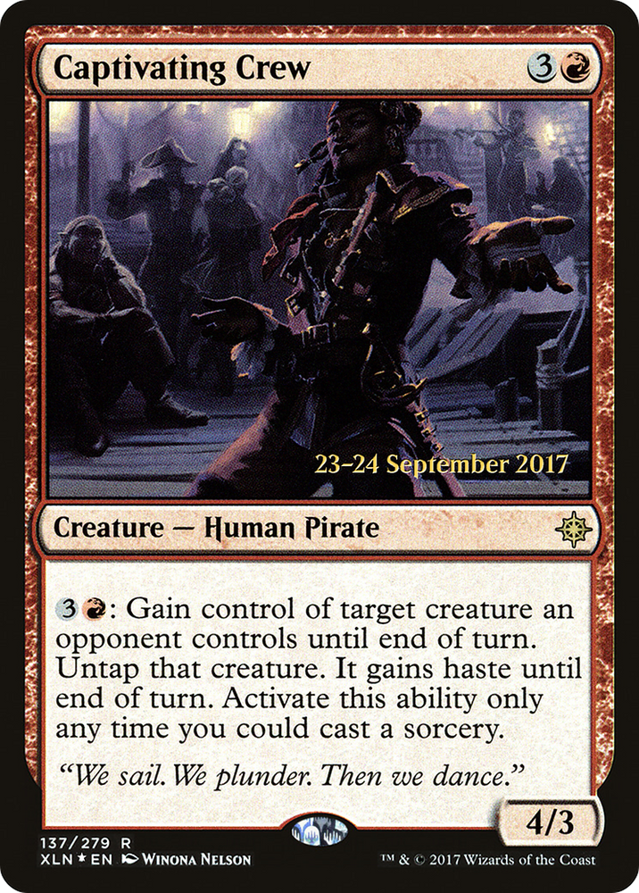 Captivating Crew (PRE-137) - Ixalan Promos Foil