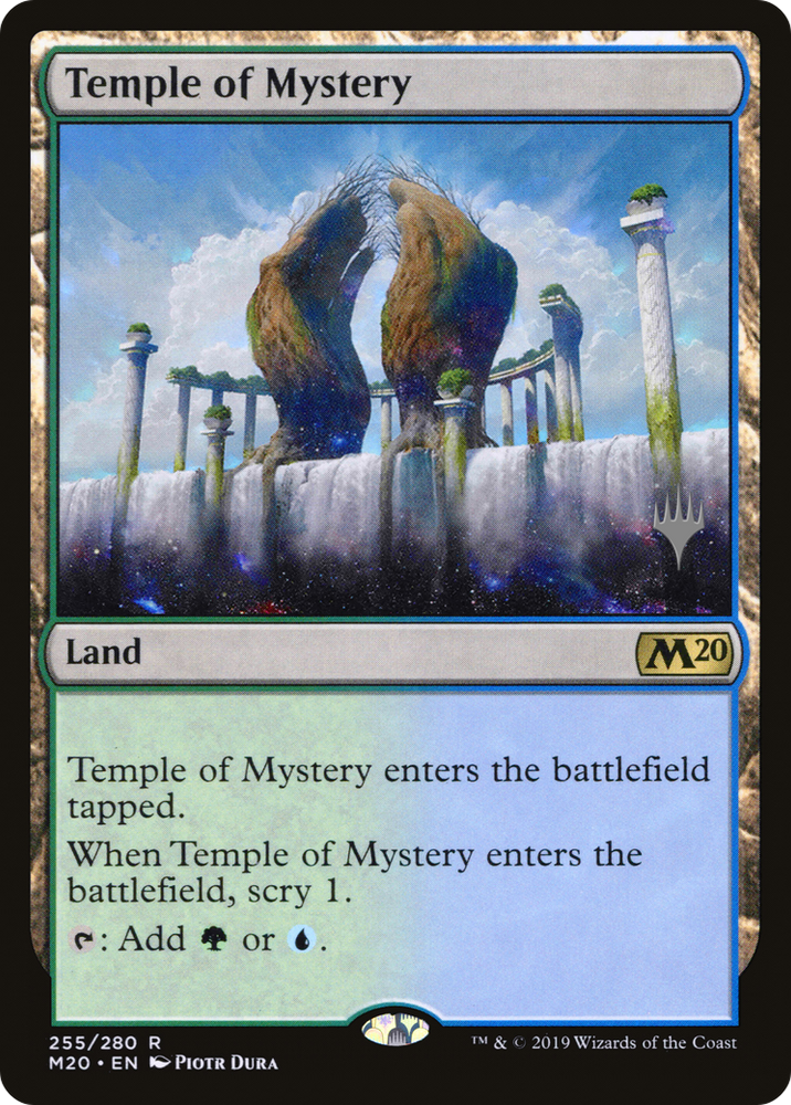 Temple of Mystery (PPM20-255) - Core Set 2020 Promos
