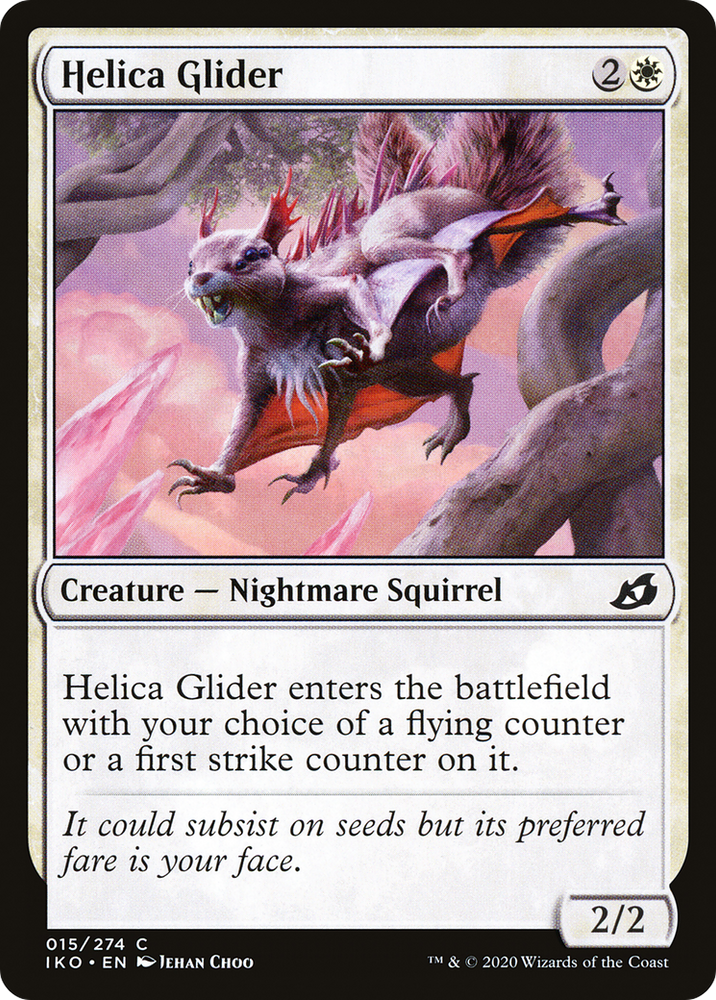 Helica Glider (IKO-015) - Ikoria: Lair of Behemoths Foil