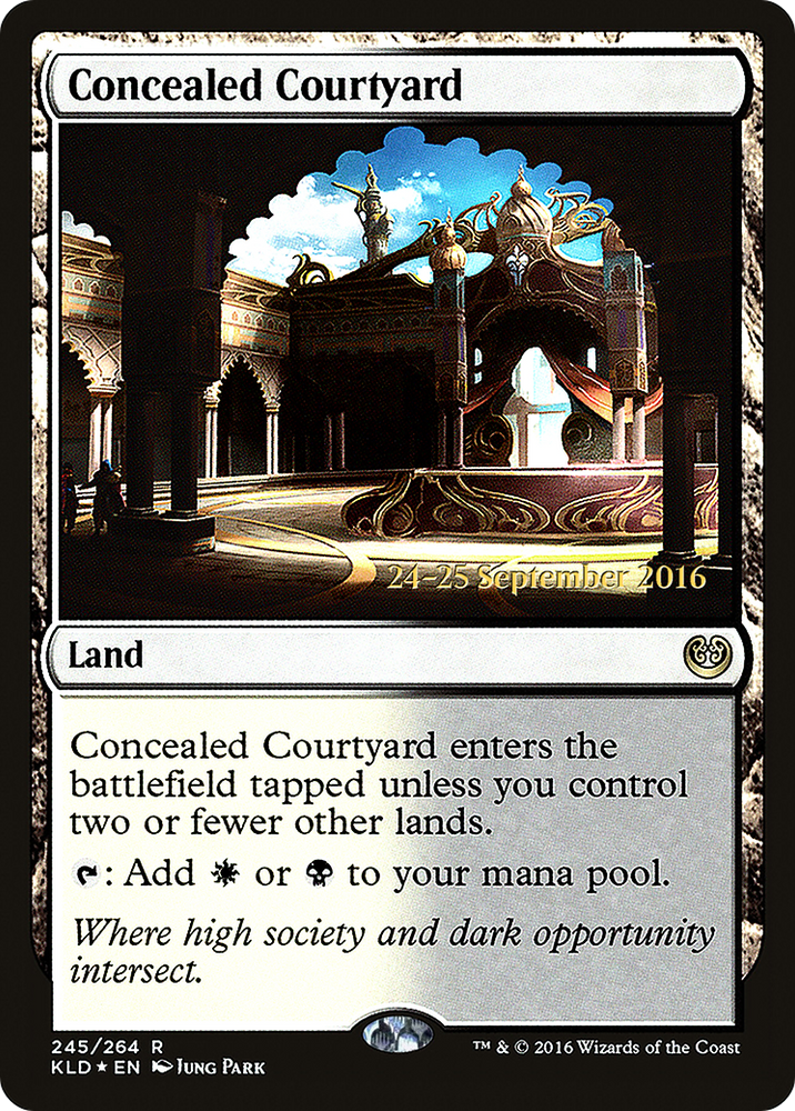 Concealed Courtyard (KLD) (PRE-245) - Kaladesh Promos Foil
