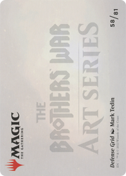 Defense Grid // Defense Grid (ABRO-058) - The Brothers' War Art Series (Borderless)